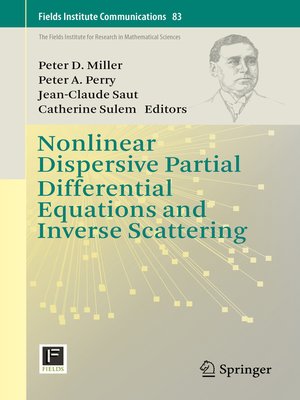 cover image of Nonlinear Dispersive Partial Differential Equations and Inverse Scattering